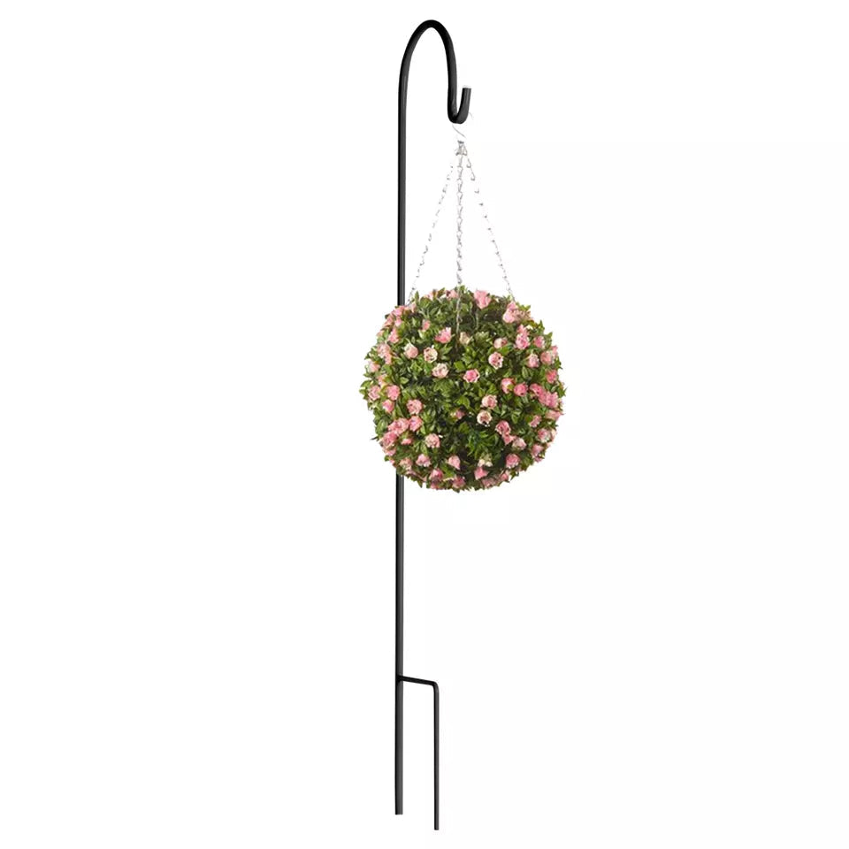 Set of 8 Anti-Wind Shepherd Hooks for Garden and Wedding Decorations - Free Delivery
