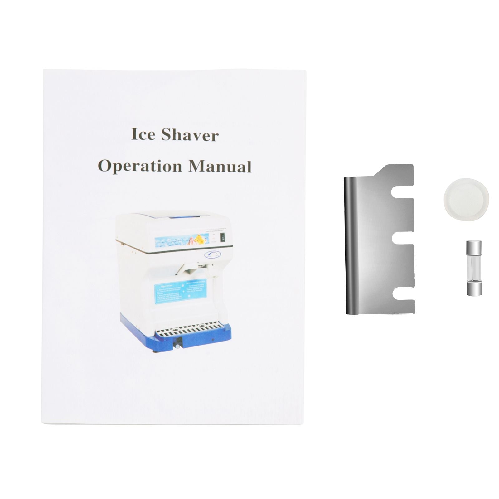 Ice Shaver 265LBS/Hour Snow Cone Frozen Ice Shaving Slushie Dessert Maker
