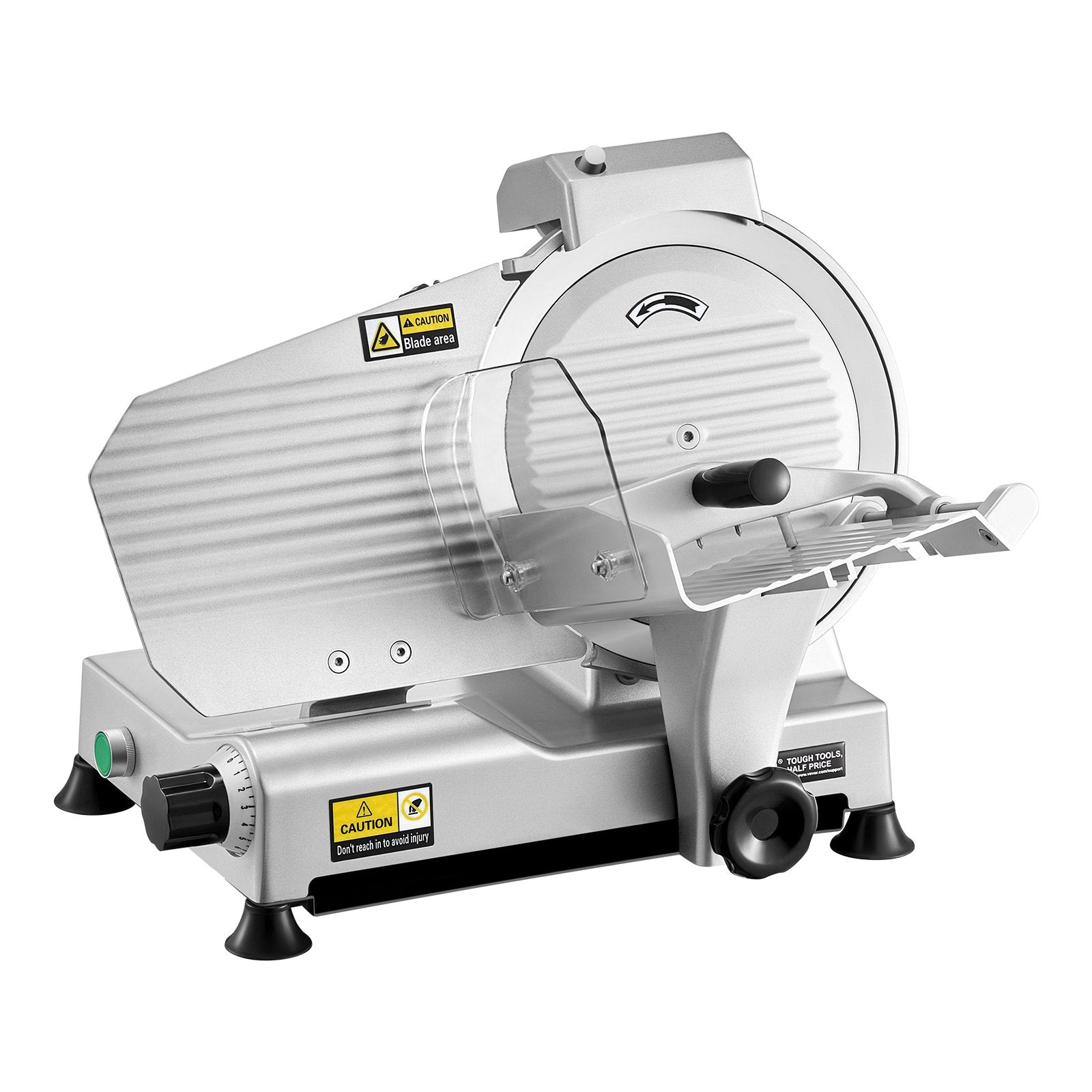 VEVOR Meat Slicer 180W 250 mm Electric Deli Food Slicer for Meat Bread Cheese