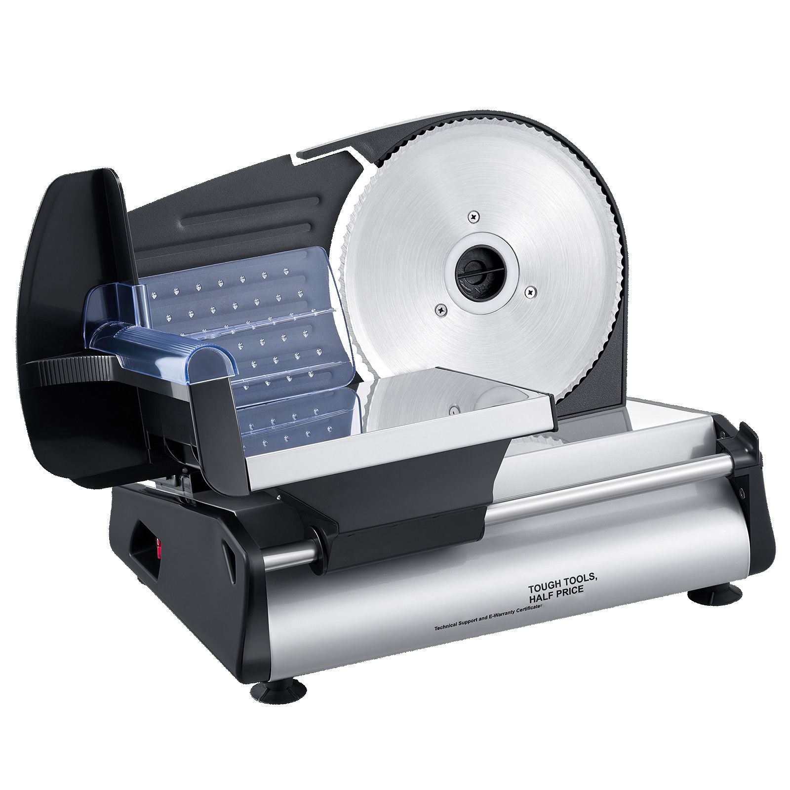 Meat Slicer 180W 190 mm Electric Deli Food Slicer for Meat Bread Cheese