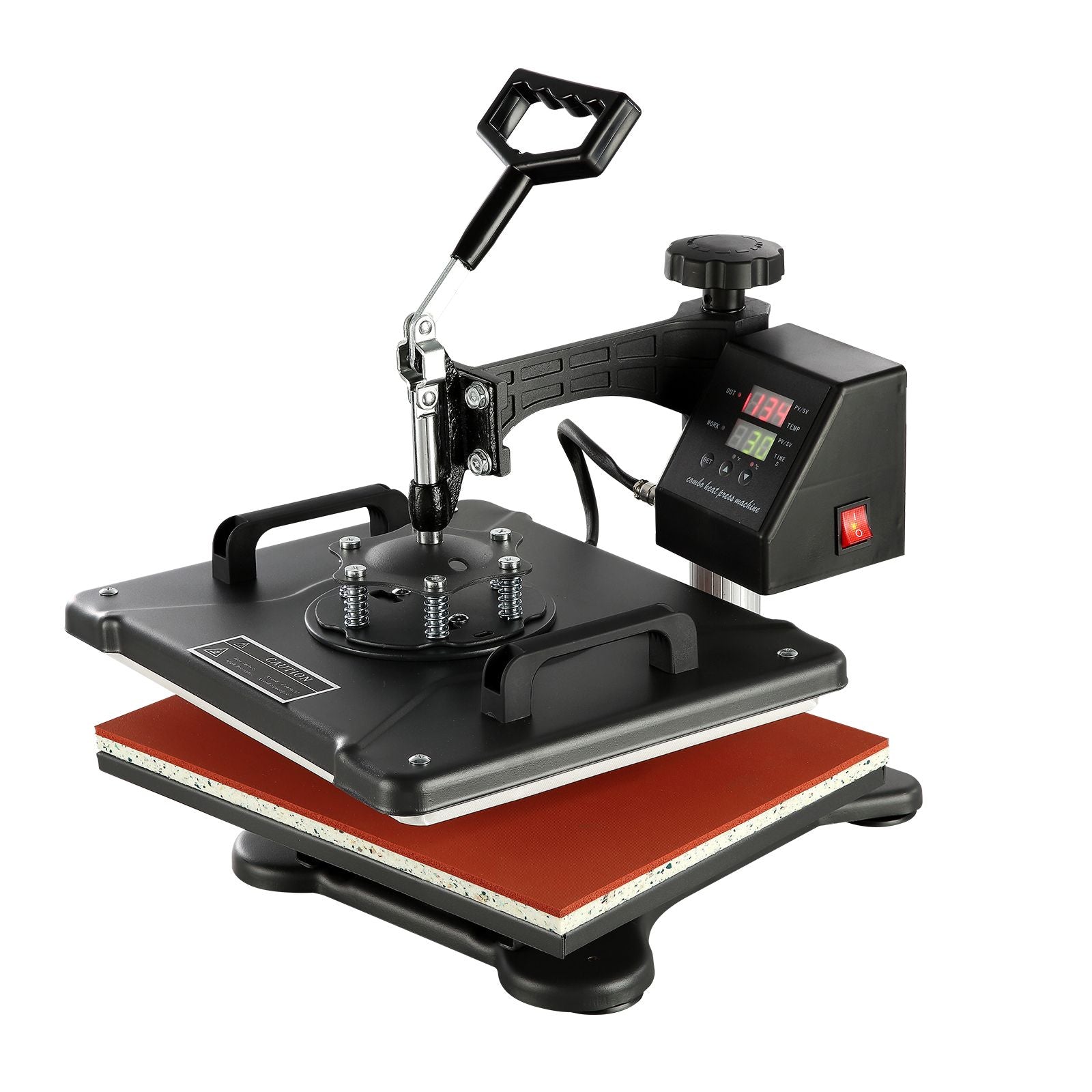 1400W Heat Press Machine 8 In 1 Sublimation Steel Frame Heat Presses with