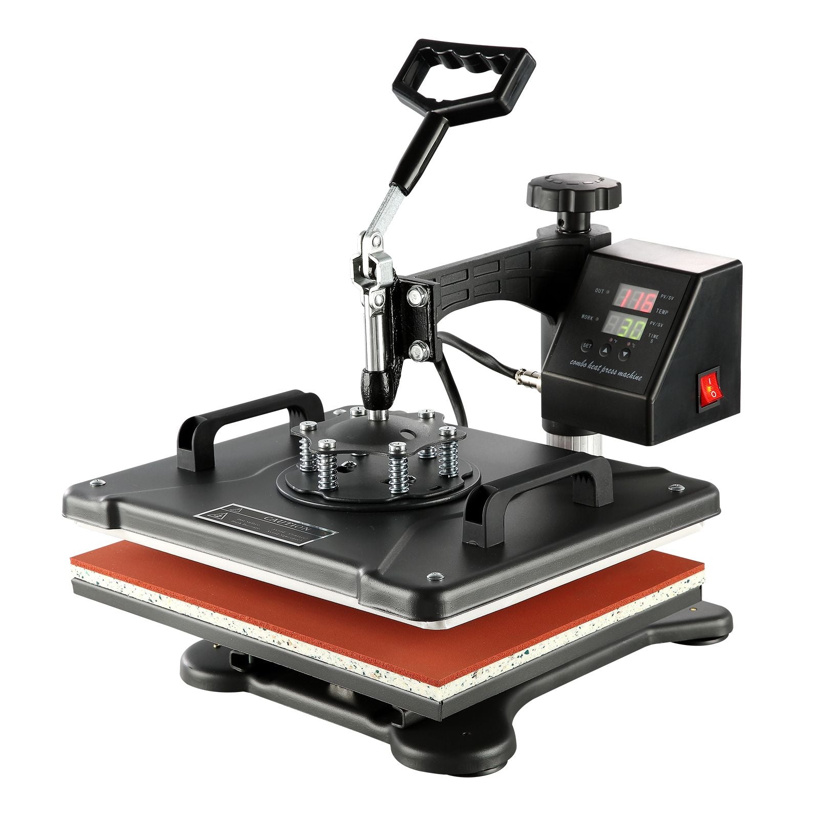 1400W Heat Press Machine 8 In 1 Sublimation Steel Frame Heat Presses with