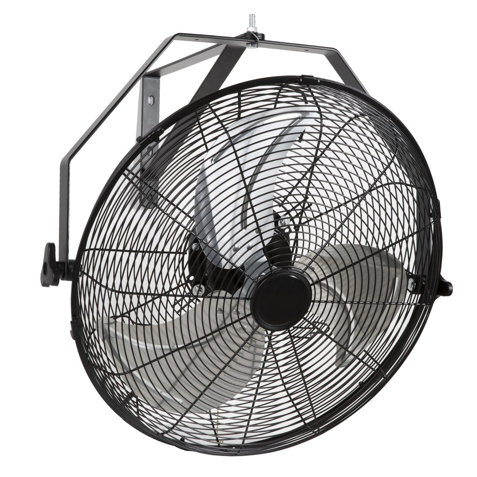 Industrial Wall Mount Fan Waterproof Metal Fan 17.6'' 3 Speed Airflow