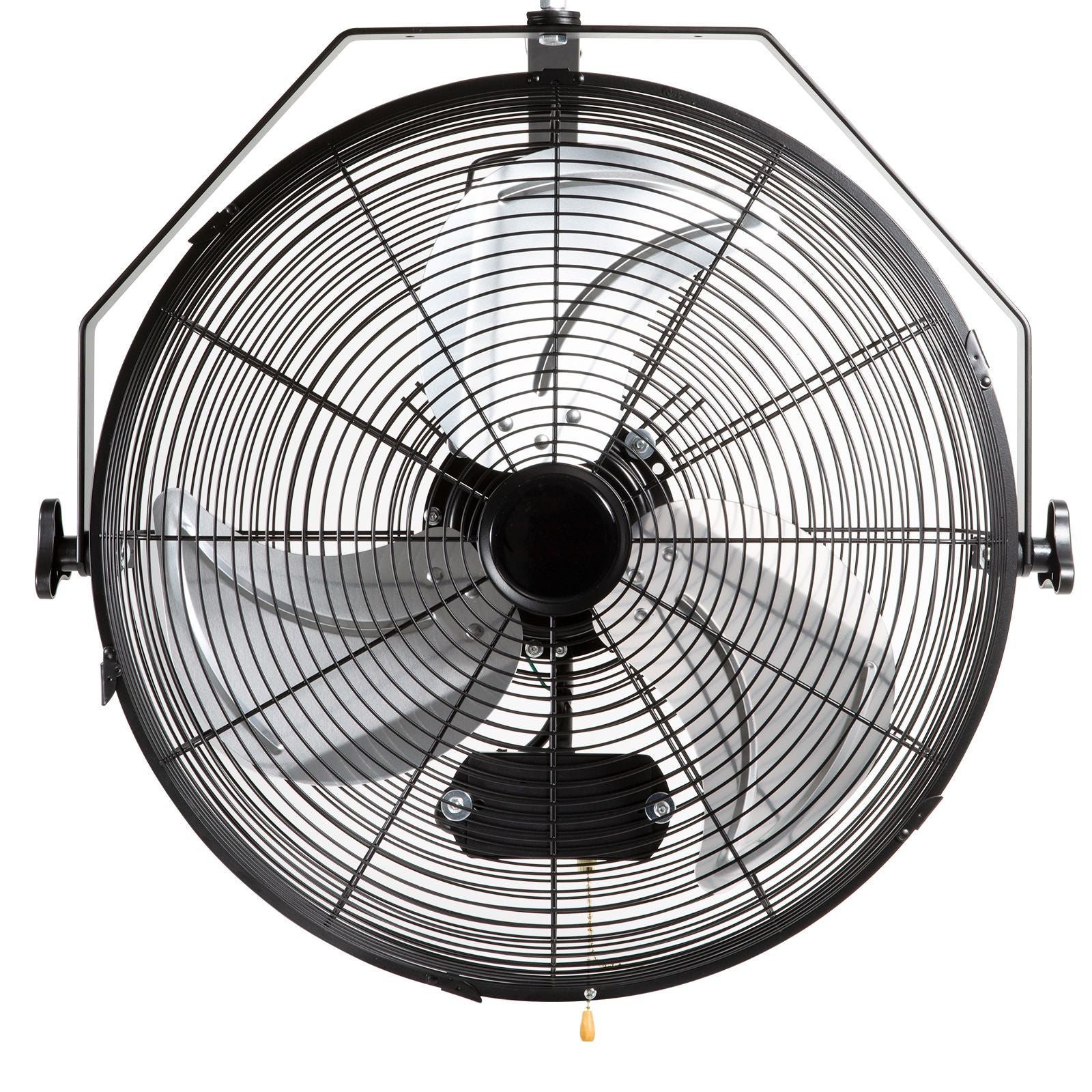 Industrial Wall Mount Fan Waterproof Metal Fan 17.6'' 3 Speed Airflow