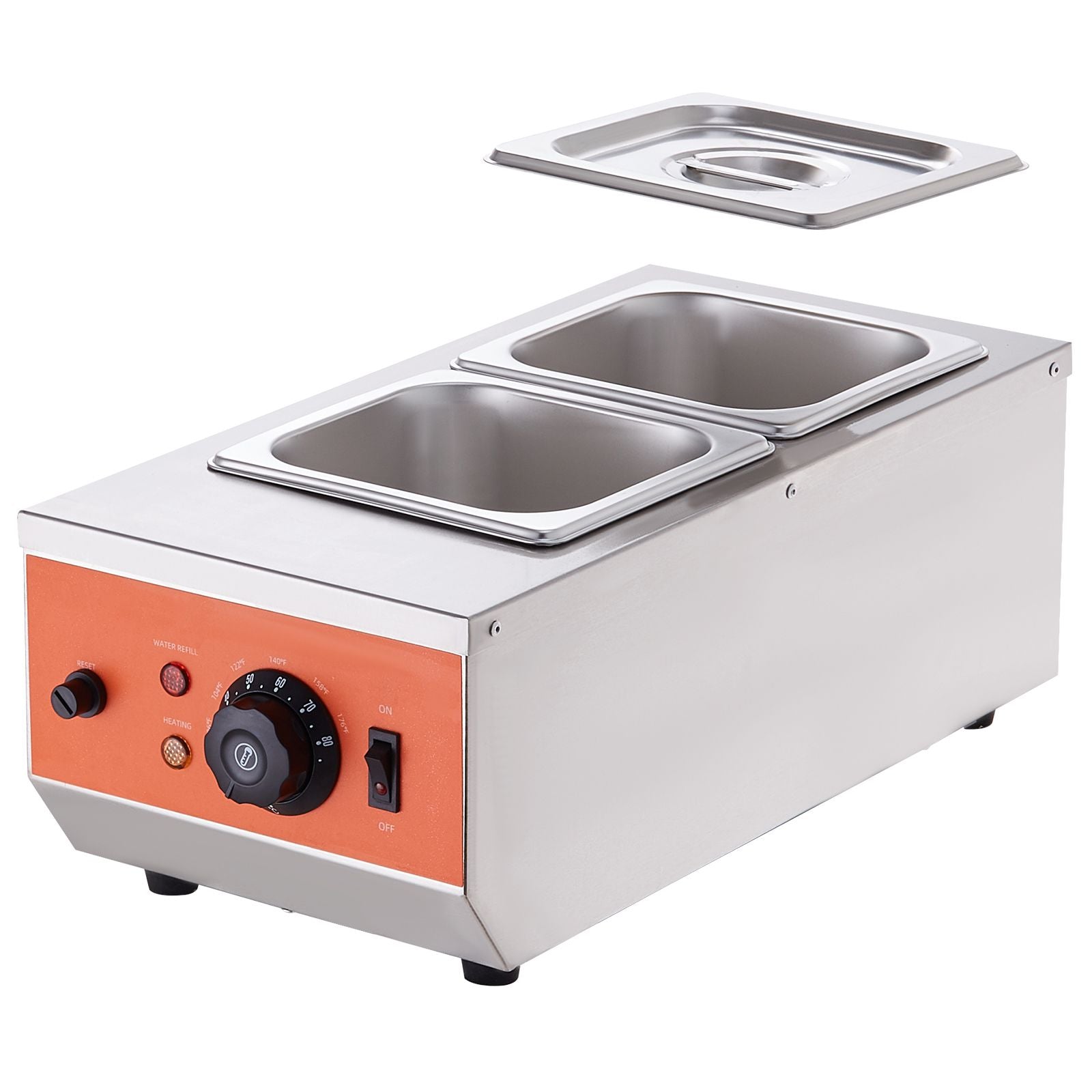 Chocolate Tempering Machine, 2 Tanks Chocolate Melting Pot with TEMP Control