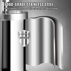 Sausage Stuffer 5LBS/3L Capacity Homemade Sausage Maker Stainless Steel