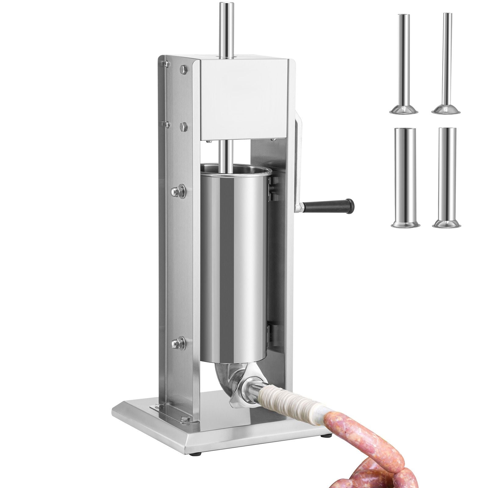 Sausage Stuffer 8LBS/5L Capacity Homemade Sausage Maker Stainless Steel