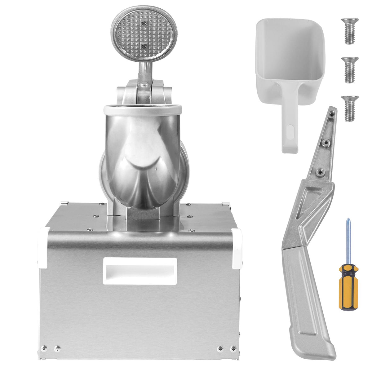 Commercial Ice Shaver Crusher, 661lbs Per Hour Electric Snow Cone Maker, 350W