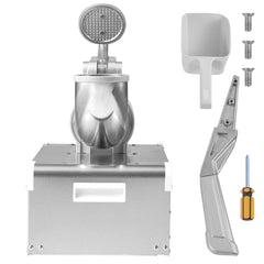Commercial Ice Shaver Crusher, 661lbs Per Hour Electric Snow Cone Maker, 350W