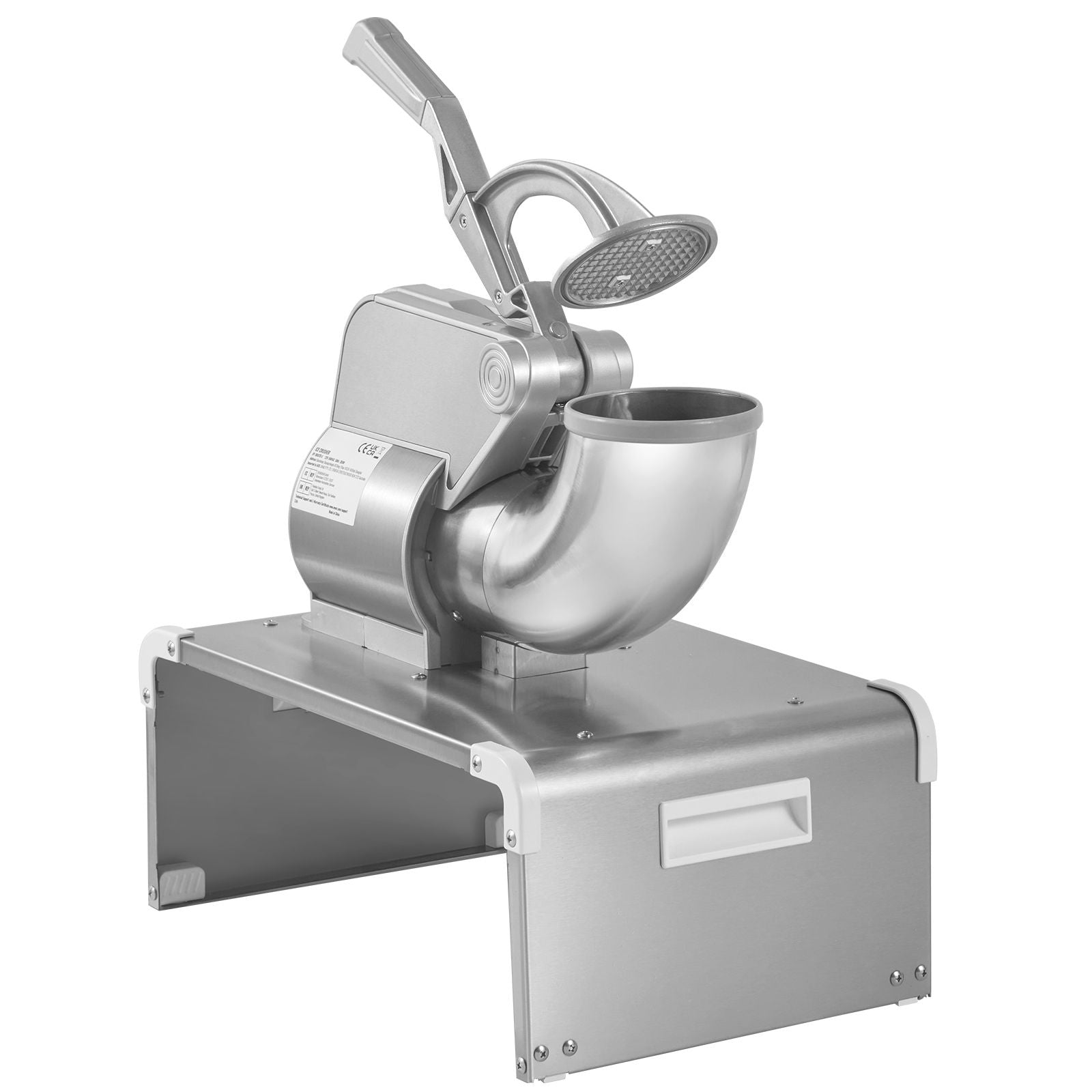 Commercial Ice Shaver Crusher, 661lbs Per Hour Electric Snow Cone Maker, 350W