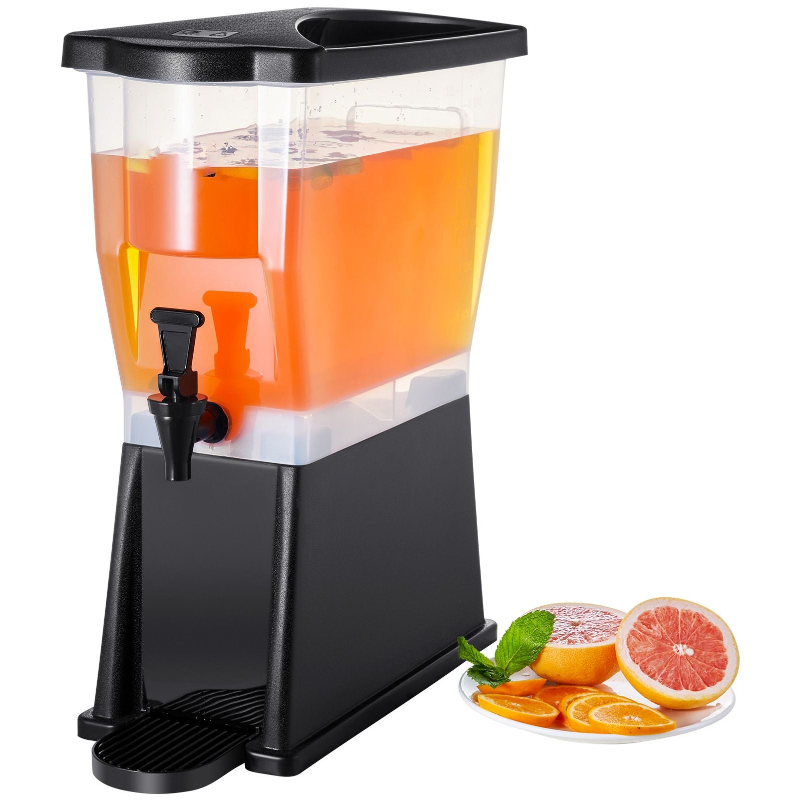 Beverage Dispenser, 3 Gallon Drink Dispenser for Parties, Plastic Juice