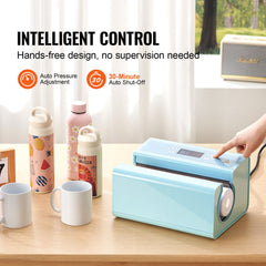 Auto Tumbler Heat Press Machine 325-887 ml Sublimation Mug Heat Press Blue