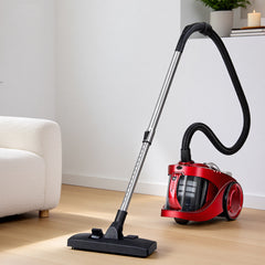 Devanti 2200W Bagless Vacuum Cleaner Red