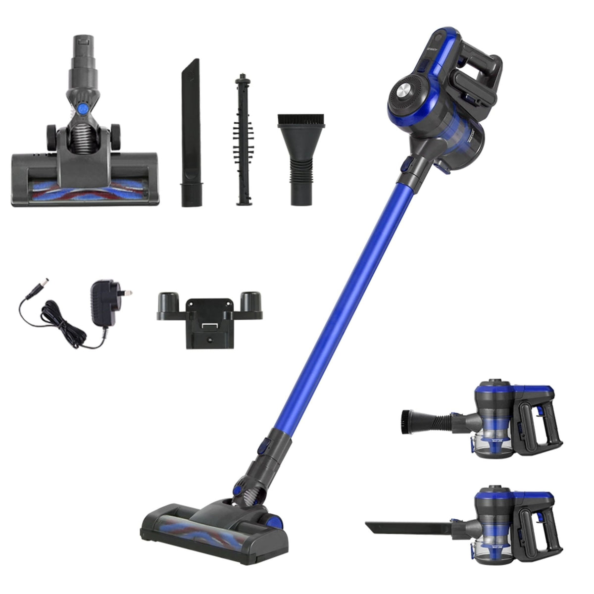 Devanti Stick Vacuum Cleaner Brushless Cordless 250W Free Delivery