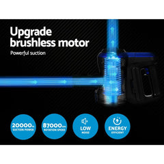 Devanti Stick Vacuum Cleaner Brushless Cordless 250W Free Delivery
