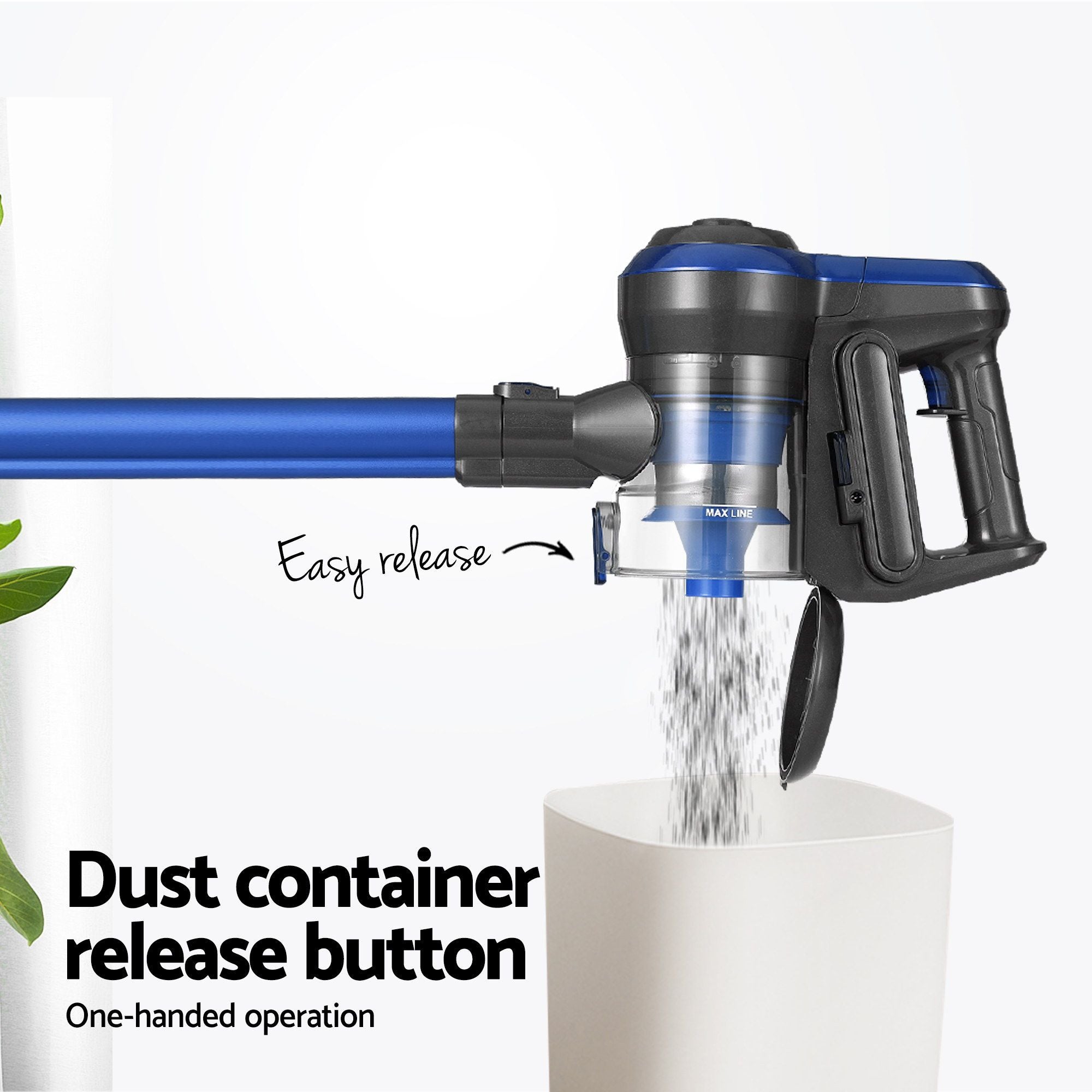 Devanti Stick Vacuum Cleaner Brushless Cordless 250W Free Delivery