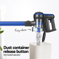 Devanti Stick Vacuum Cleaner Brushless Cordless 250W Free Delivery