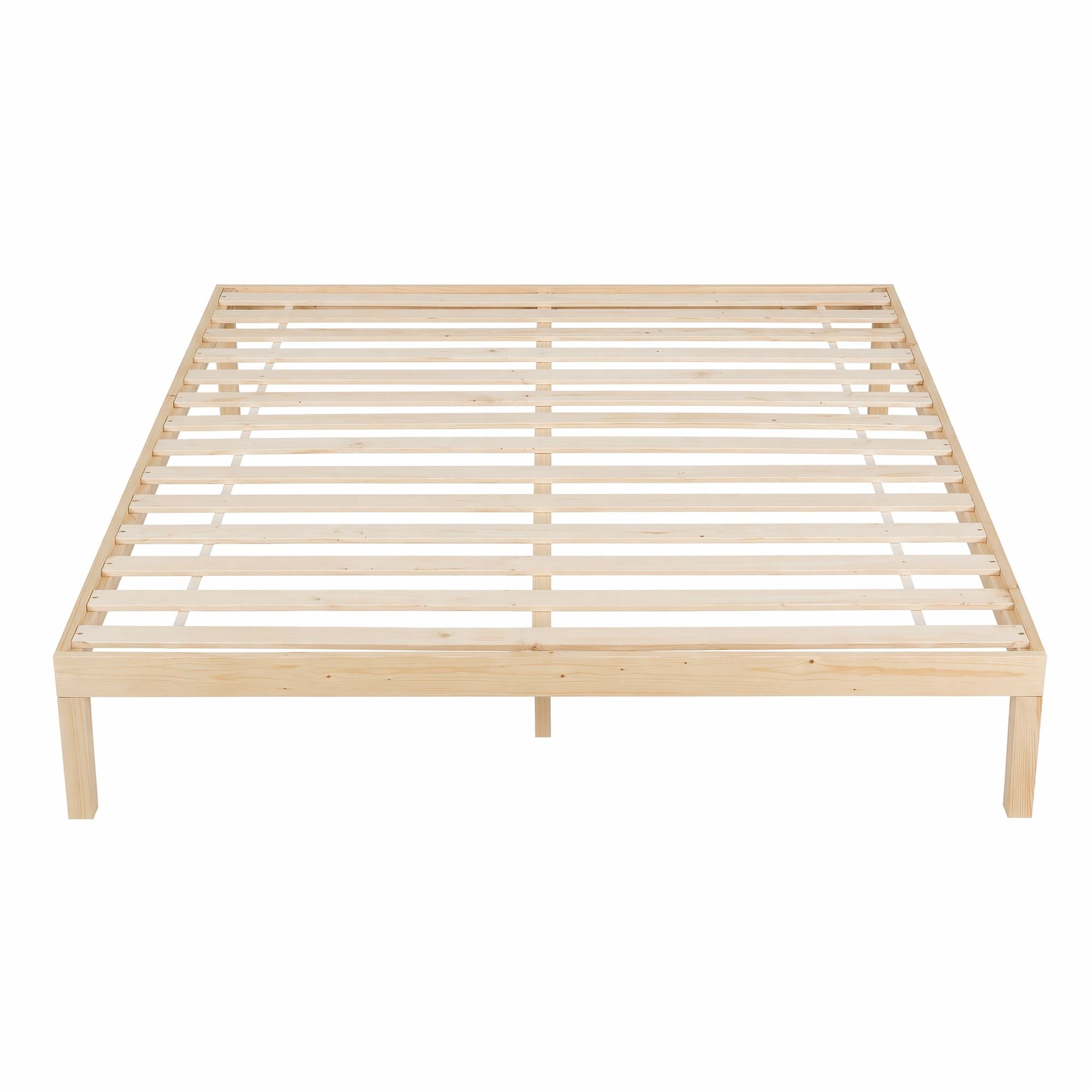 Artiss Bed Frame King Size Wooden Base Mattress Platform Timber Pine BRUNO