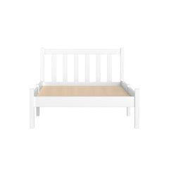 Single Size Wooden Bed Frame - White