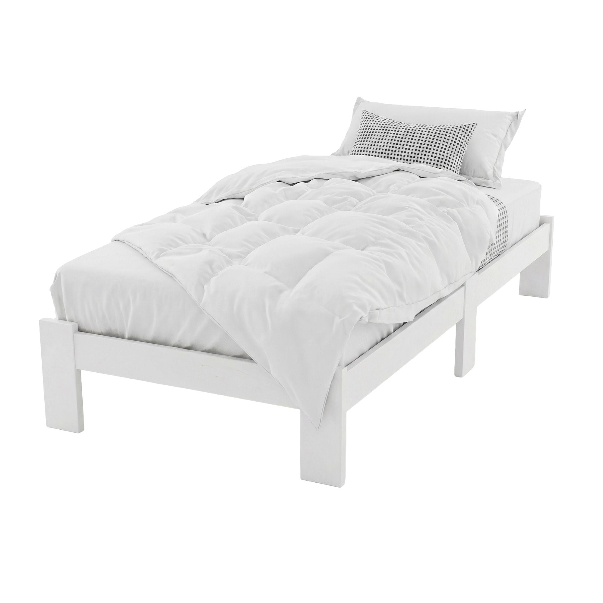 Artiss Bed Frame King Single Size Wooden Mattress Base Timber Platform JADE