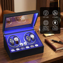 Embellir Watch Winder Automatic Double Free Delivery