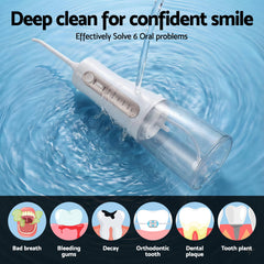 Devanti Cordless Water Flosser Dental Oral Irrigator Free Delivery