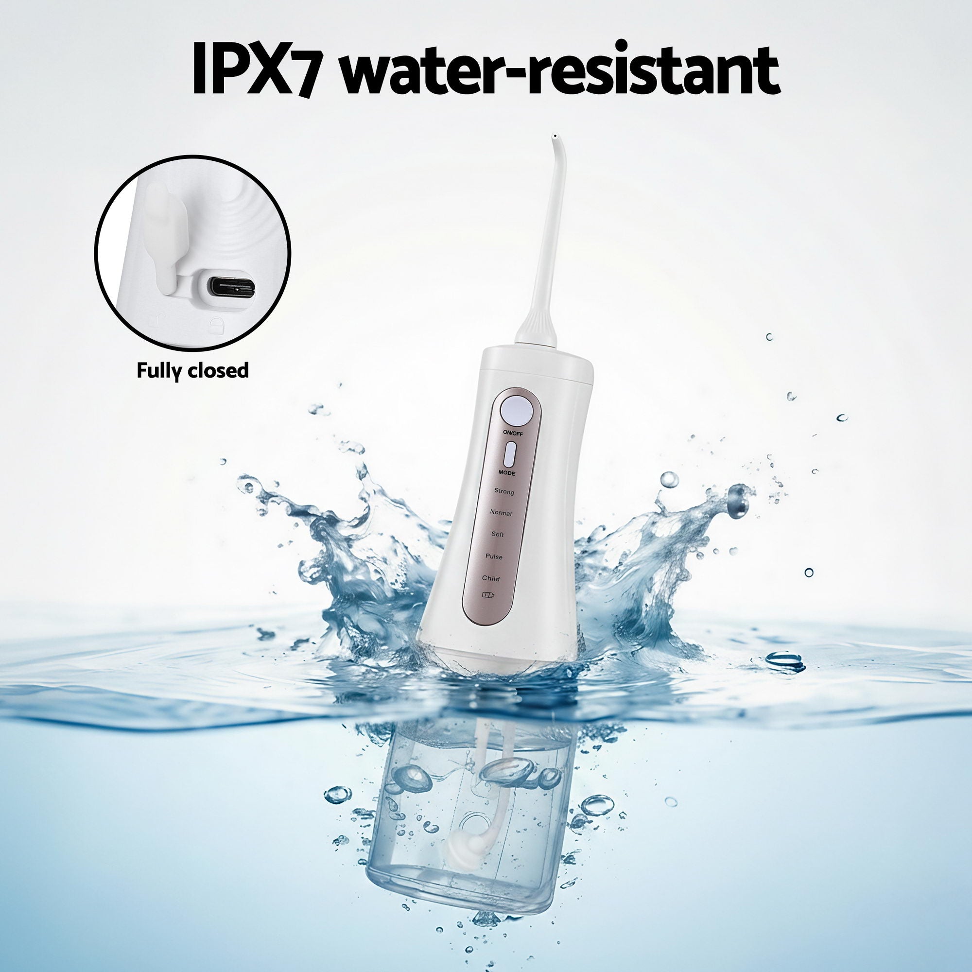 Devanti Cordless Water Flosser Dental Oral Irrigator Free Delivery