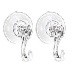 Jingle Jollys 2x Suction Cup Hooks Heavy Duty Christmas Wreath Hanger Window 5kg