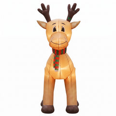 Jingle Jollys Christmas Inflatable Reindeer 5M Illuminated Decorations Free Deli