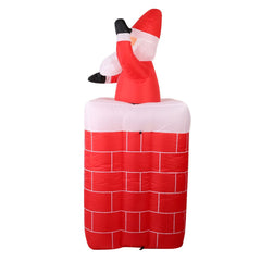 Jingle Jollys Christmas Inflatable Santa Pop Up 1.8M Free Delivery