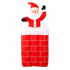 Jingle Jollys Christmas Inflatable Santa Pop Up 1.8M Free Delivery