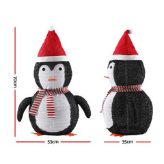 Jingle Jollys Christmas Penguin Light LED Christmas Decoration Pop Up Christmas Display 70cm