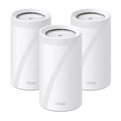 TP-Link Deco BE85 BE22000 Tri-Band Mesh WiFi7 System (3 Pack)