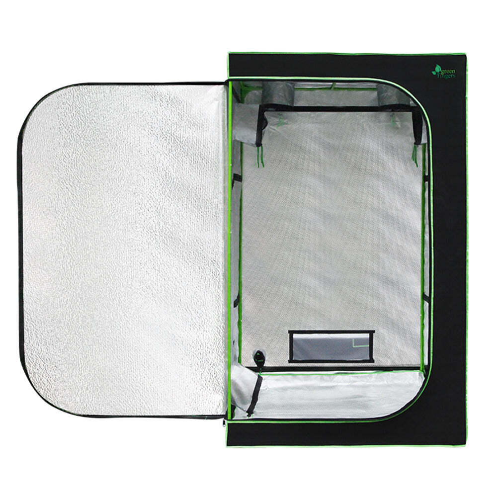 Green Fingers Grow Tent 90x90x180CM Hydroponics Kit Indoor Plant Room System