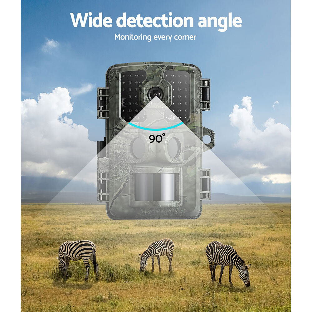 UL-tech 4K 16MP Trail Camera Wildlife Hunting Security Cam Night Vision