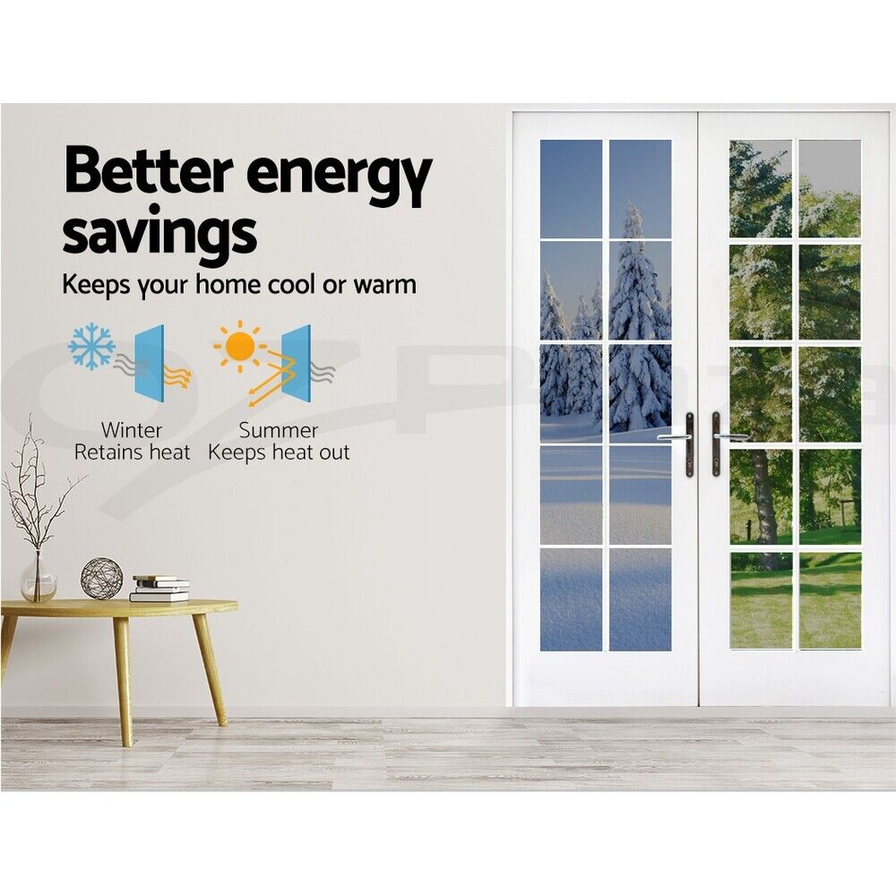 Giantz Window Tint Film Black Roll 15% VLT Home 100cmX30m Tinting tools Kit