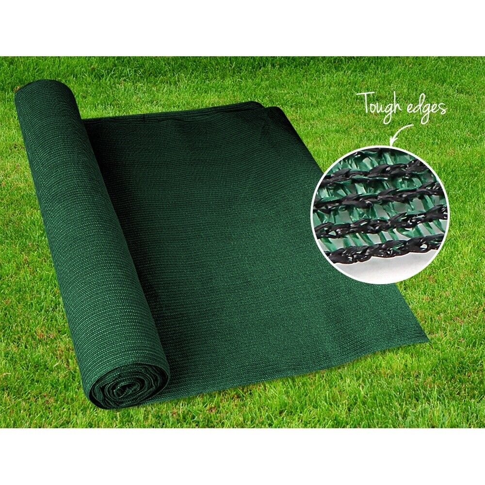 Instahut 50% Shade Cloth 1.83x20m Shadecloth Sail Heavy Duty Green