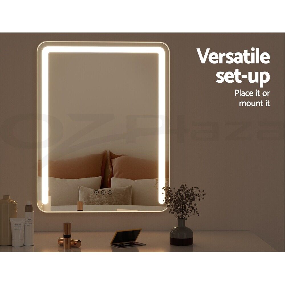 Embellir Makeup Mirror 40x50cm Hollywood Vanity with LED Light Strip Rotation