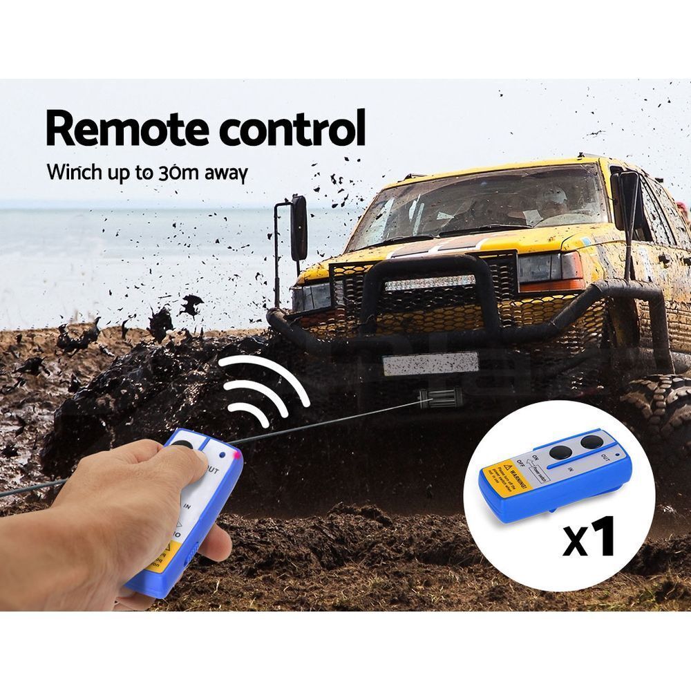 Giantz 4WD Electric Car Winch 4500LBS/2041KG
