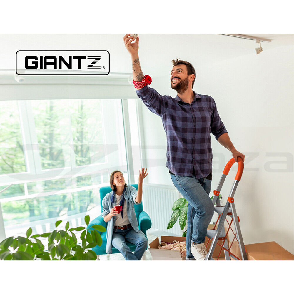 Giantz 6 Step Ladder Multi-Purpose Folding Aluminium Light Weight Platform