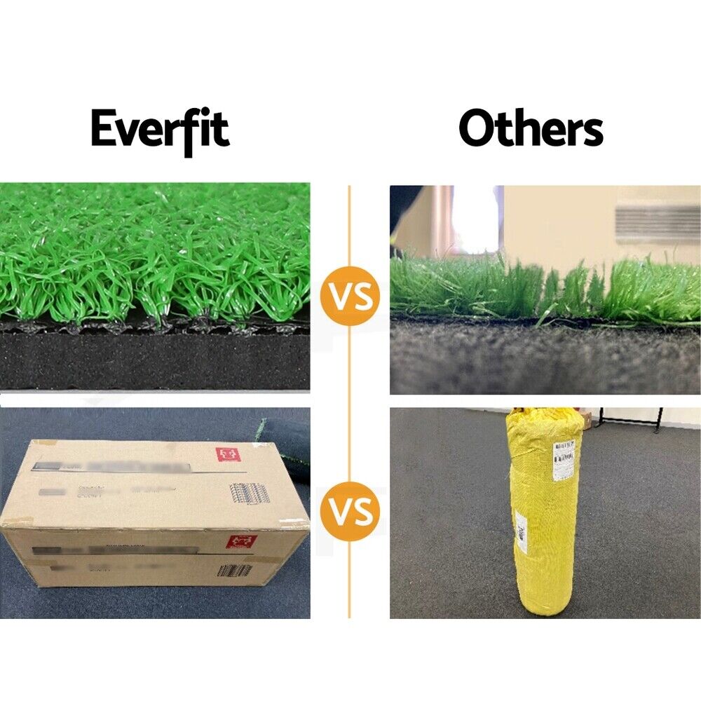 Everfit Golf Hitting Mat Portable Driving Range Practice Training Aid 60x30cm