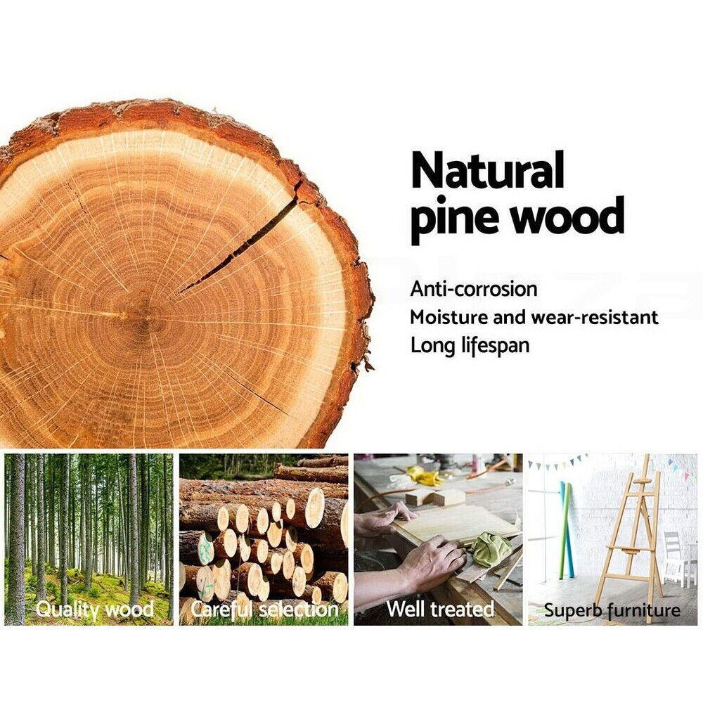 Artiss Painting Easel Pine Wood 175cm