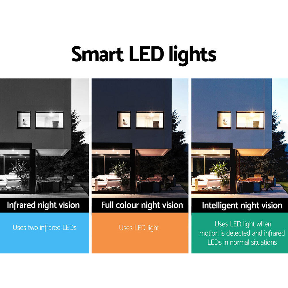 UL-tech 1080P Wireless Security IP Camera Rechargeable Outdoor CCTV Solar Panel