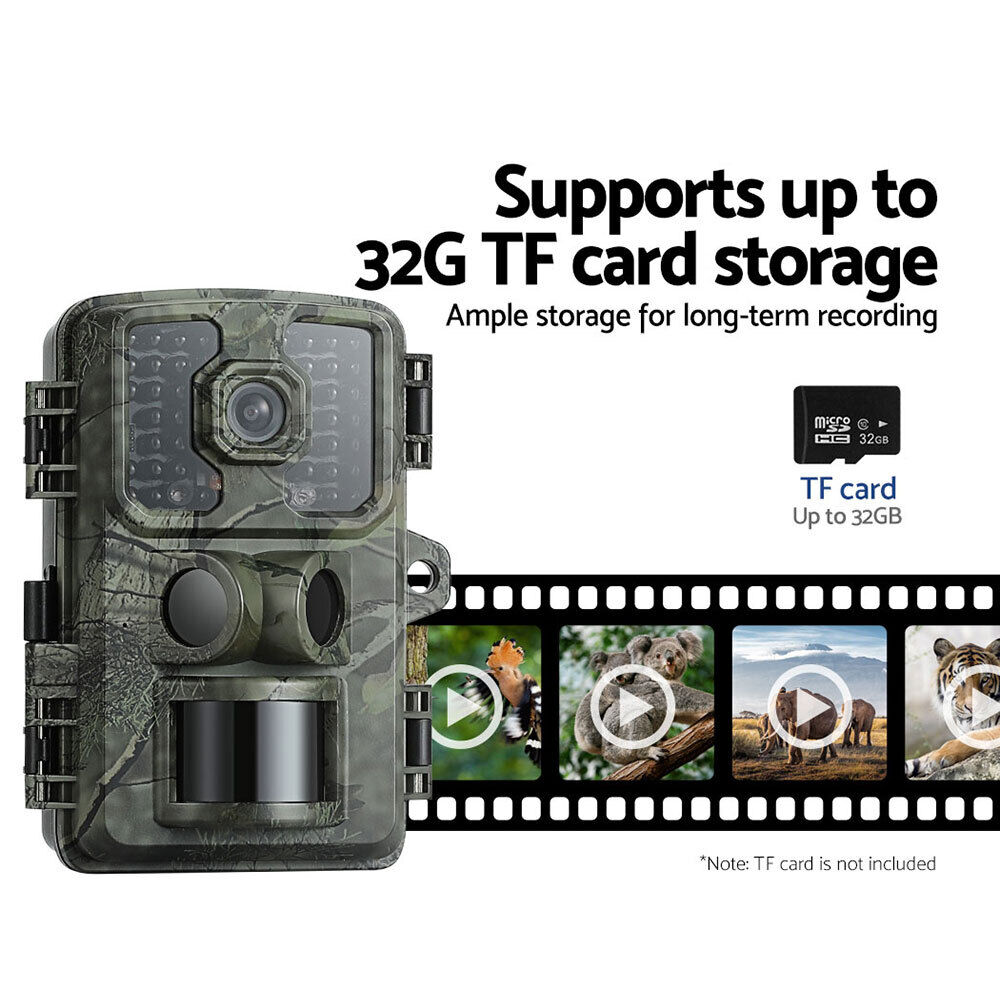 UL-tech 4K 16MP Trail Camera Wildlife Hunting Security Cam Night Vision