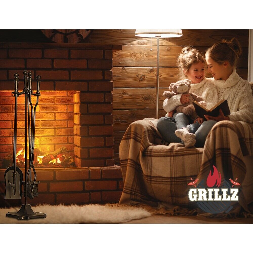 Grillz Fire Pit Tool Set 5 PCS