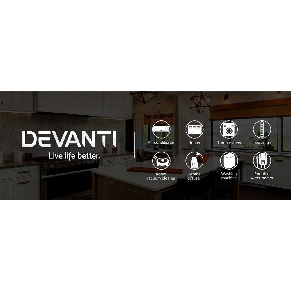 Devanti Commercial Food Warmer Hot Display Showcase Cabinet 54cm