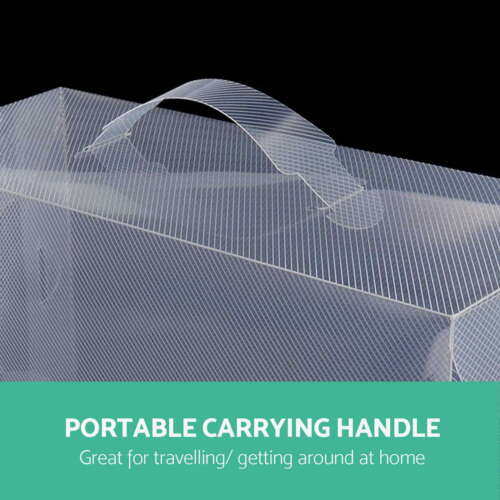 Artiss 20X Shoe Box Storage Clear Case Foldable Stackable