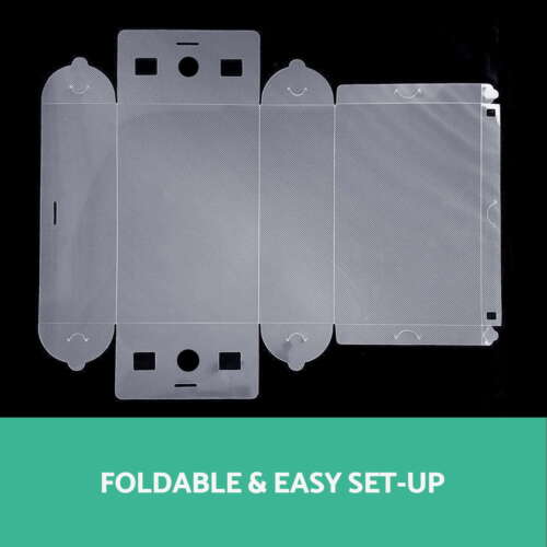 Artiss 40X Shoe Box Storage Clear Case Foldable Stackable