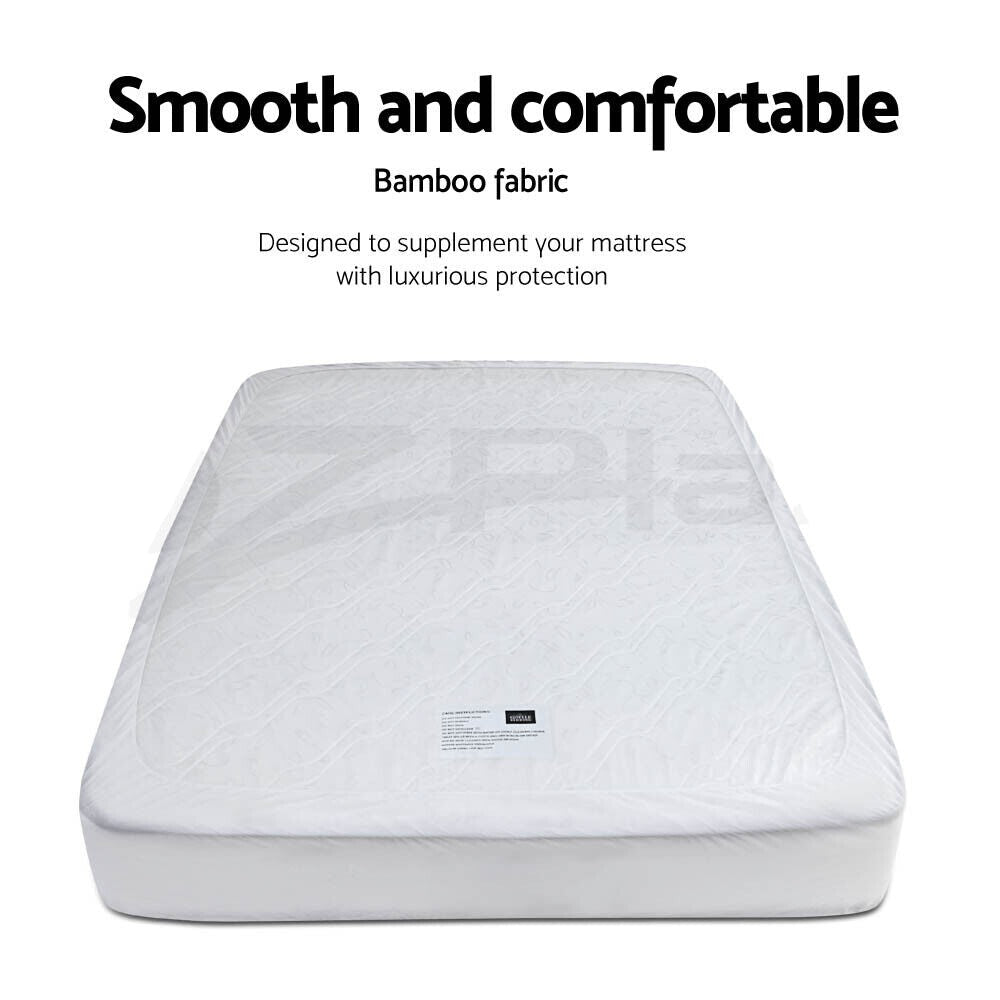 Giselle Bedding Mattress Protector King Single
