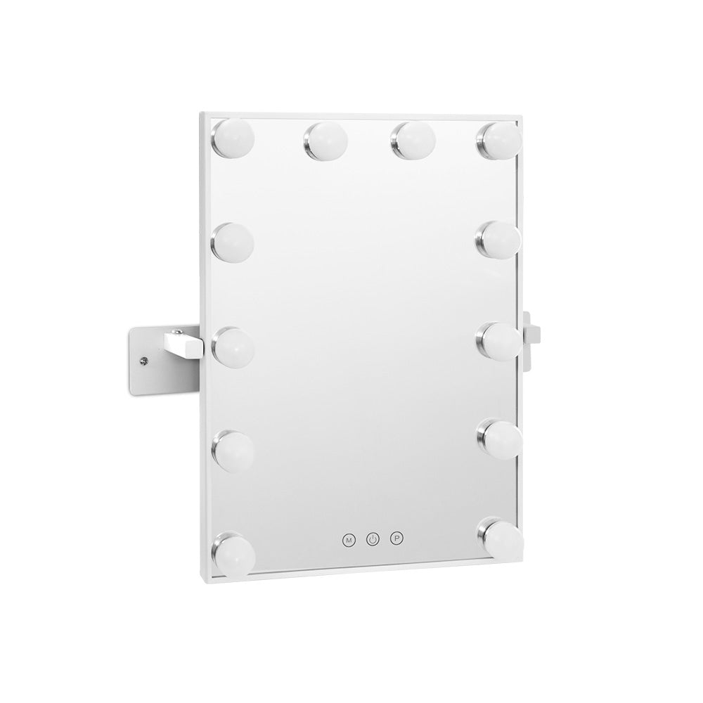 Embellir Wall mirror Makeup Mirror With Light Vanity 12 LED Bulbs Hollywood